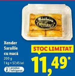 Sarailie cu nucă