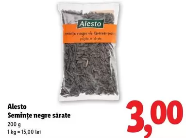 Seminţe negre sărate