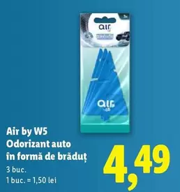 Odorizant auto în formă de brăduț