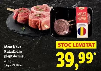 Ruladă din piept de miel