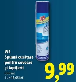 Spumă curățare pentru covoare și tapițerii