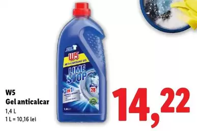 Gel anticalcar