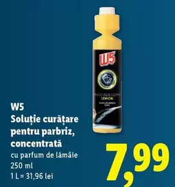 Solutie curăţare pentru parbriz, concentrată