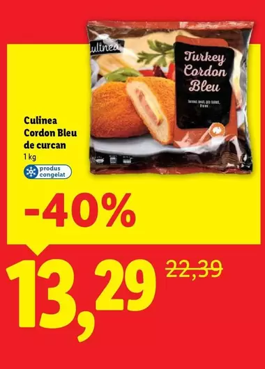 Cordon Bleu de curcan