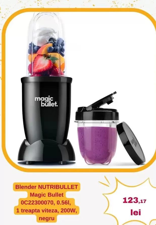Nutribullet - Magic Bullet 0C22300070