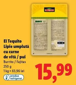 Lipie umplută cu carne de vită / pui