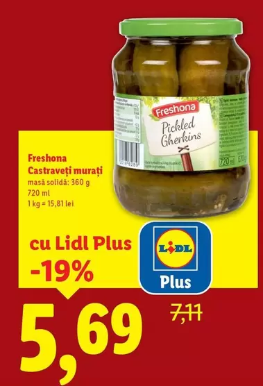Castraveți murați
