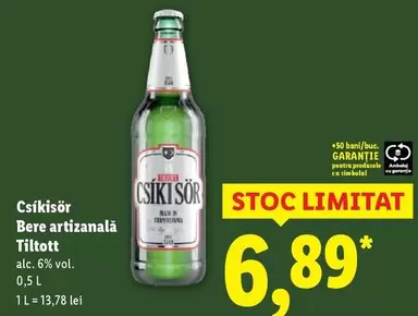 Csíkisör Bere artizanală Tiltott