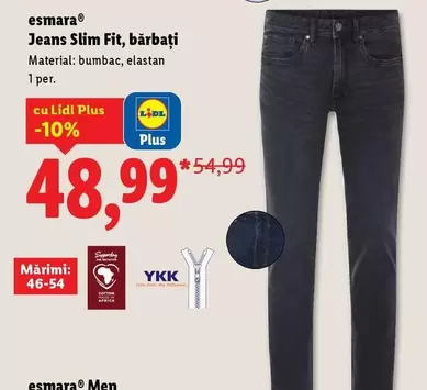 Jeans Slim Fit, bărbați