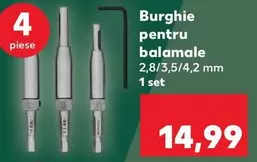 Burghie pentru balamale
