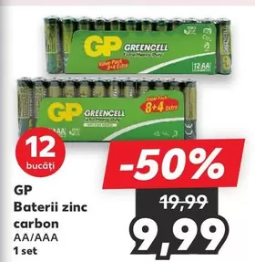 Baterii zinc carbon AA/AAA