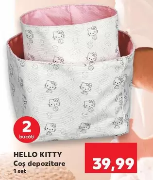 Hello Kitty - Coș depozitare