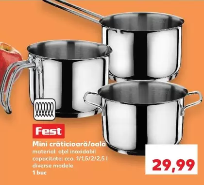 Mini crăticioară/oală