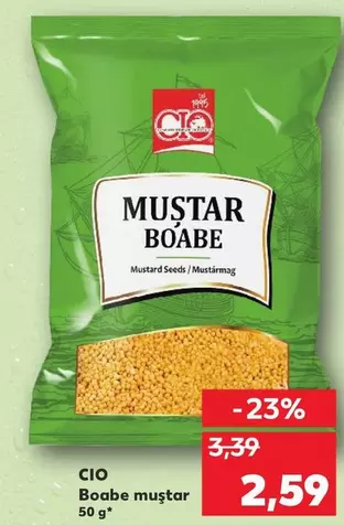 Boabe mustar