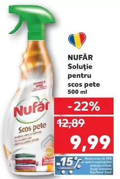 Soluţie pentru scos pete