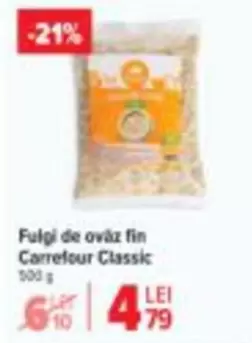 Fulgi de ovăz fin