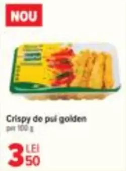 Crispy de pui golden
