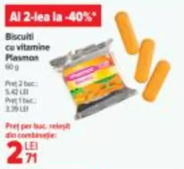 Biscuiti cu vitamine