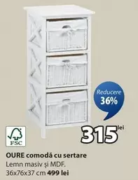 comodă cu sertare