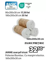 JANNE cearşaf tricot