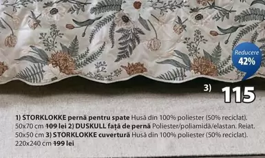 STORKLOKKE cuvertură