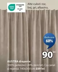 AUSTRA draperie