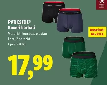 Boxeri bărbați