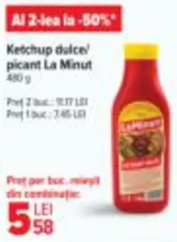 Ketchup dulce/ picant