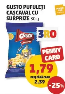 PUFULETI CASCAVAL CU SURPRIZE