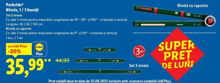 Vertical - Nivele, 1/3 bucăți