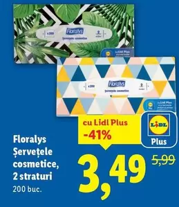 Şervețele cosmetice