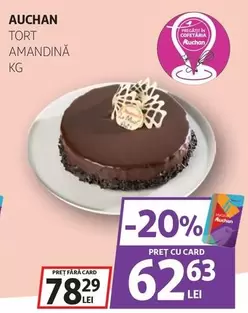 Auchan - TORT AMANDINĂ
