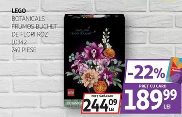 Lego - FRUMOS BUCHET DE FLORI ROZ 10342