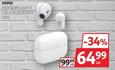 FREEDOM LIGHT II CĂȘTI BLUETOOTH TWS