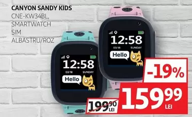 SANDY KIDS CNE-KW34BL SMARTWATCH