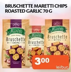 Bruschette Chips Roasted Garlic