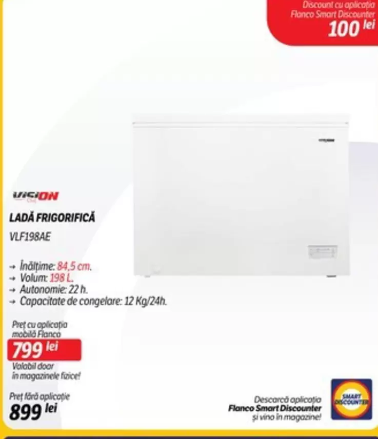 LADÁ FRIGORIFICA VLF198AE