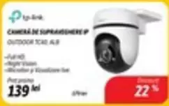 CAMERA DE SUPRAVEGHERE IP OUTDOOR TC40 ALB