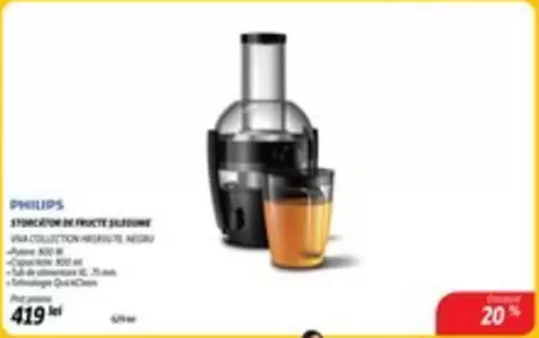 Philips - Storcator de fructe Silmline