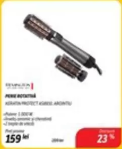 PERIE ROTATIVA KERATIN PROTECT AS8606 ARGINTIU