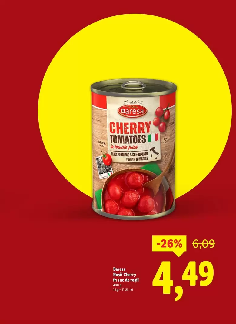 Sole - Cherry Tomatoes