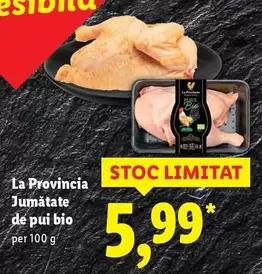 Jumătate de pui bio