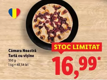 Tartă cu vișine