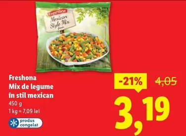 Mix de legume în stil mexican