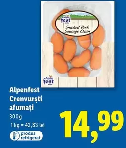 Crenvurşti afumați
