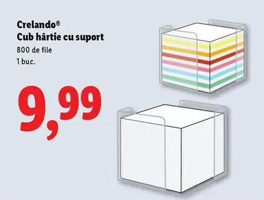 Cub hârtie cu suport