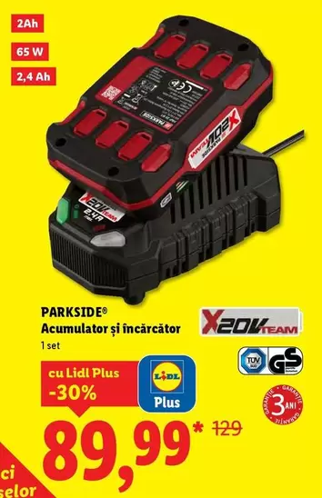 Acumulator și încărcător