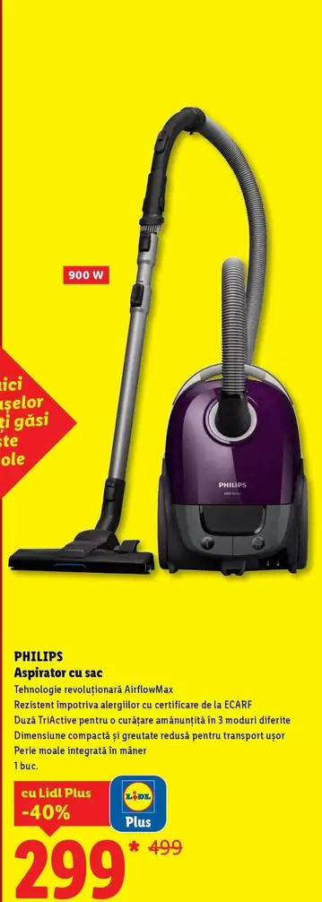 Philips - Aspirator cu sac