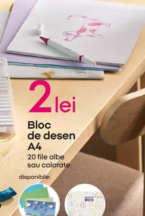 Bloc de desen A4