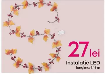 Instalație LED